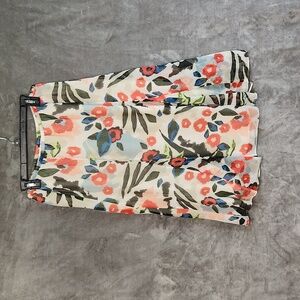 Chico's floral skirt. Size 1 (small)